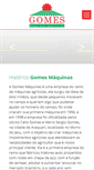 Mobile Screenshot of gomesmaquinas.com.br